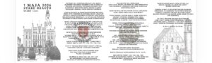 Druga strona folderu promującego wydarzenie – zin